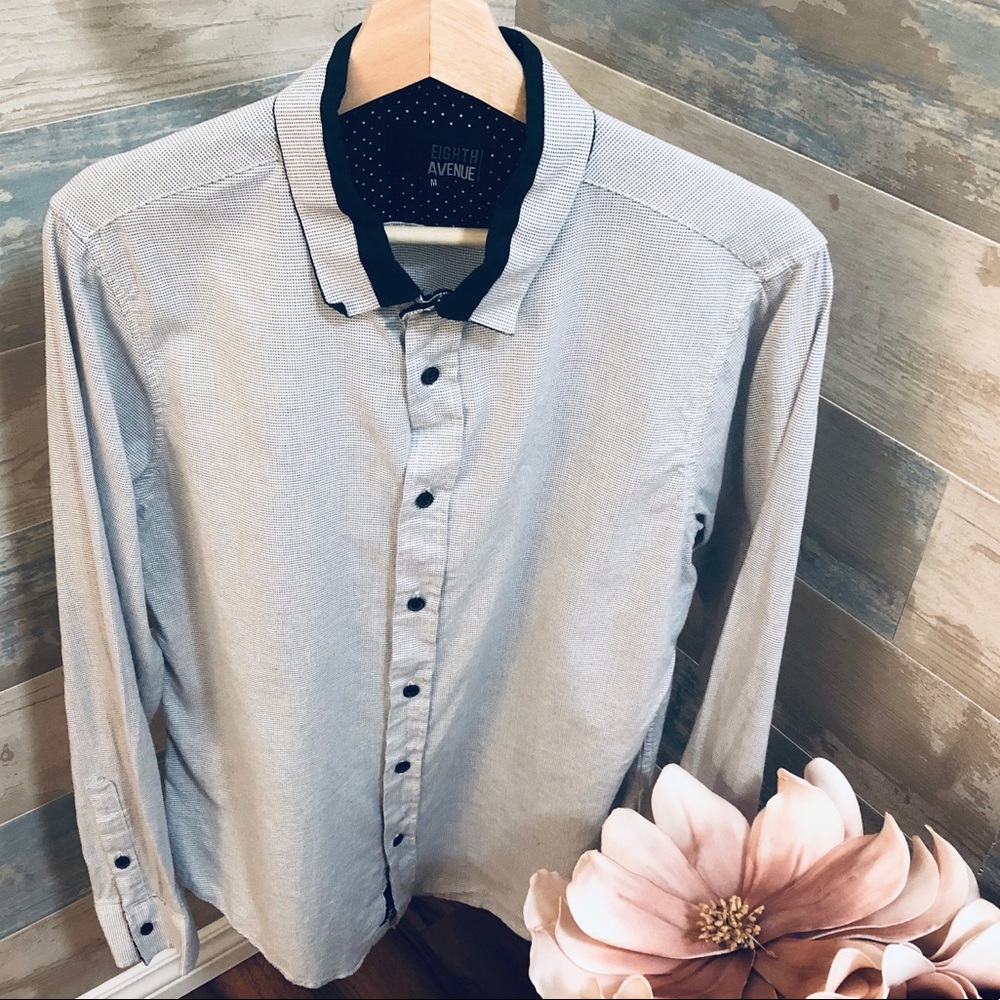 Eight Avenue Casual Button Down Shirt